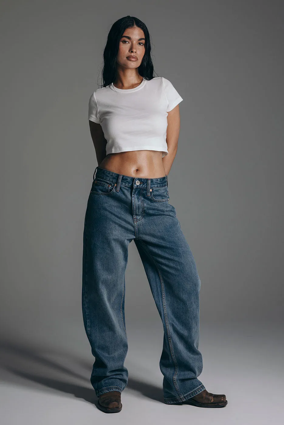 STRAIGHT LEG DENIM PANT sold by Elwood Clothing product image thumbnail 3