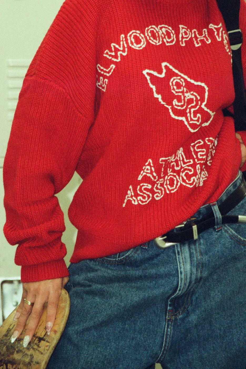 SCHOOL SPIRIT SWEATER sold by Elwood Clothing product image thumbnail 4