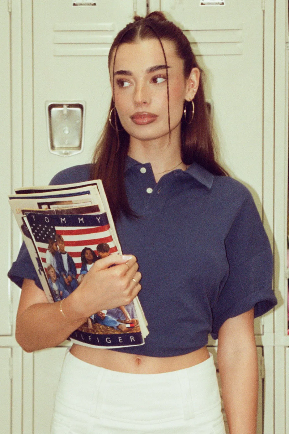 CROPPED UNIFORM POLO sold by Elwood Clothing product image thumbnail 3
