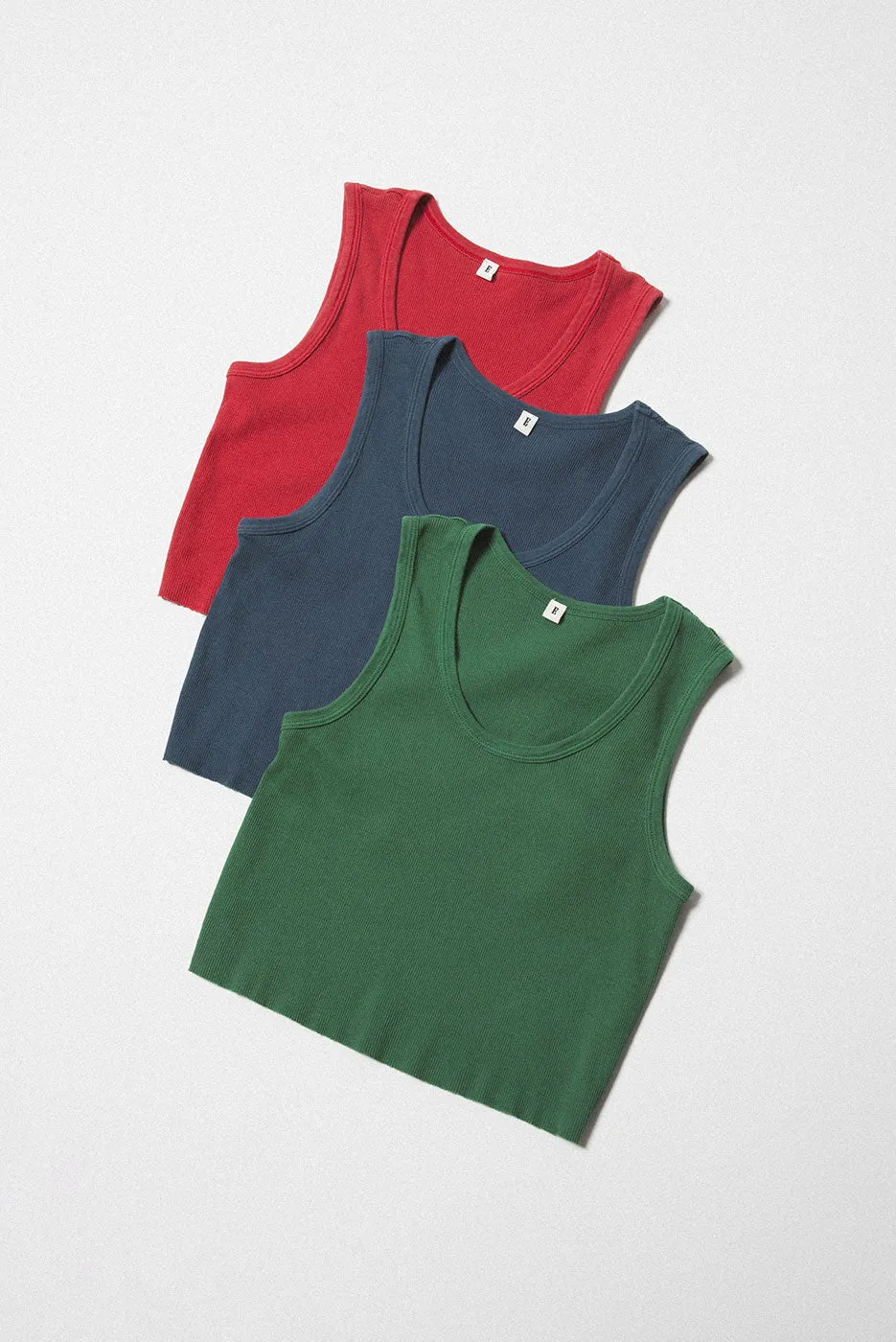 MALIBU CROP TANK 3 PACK sold by Elwood Clothing product image thumbnail 2