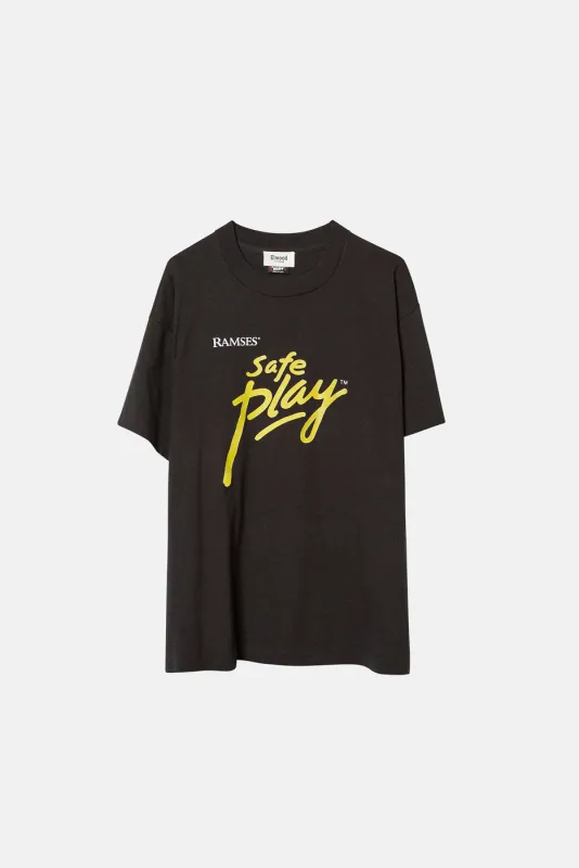 VINTAGE SAFE PLAY TEE sold by Elwood Clothing