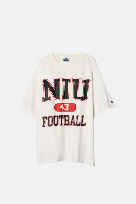 VINTAGE NIU FOOTBALL TEE sold by Elwood Clothing