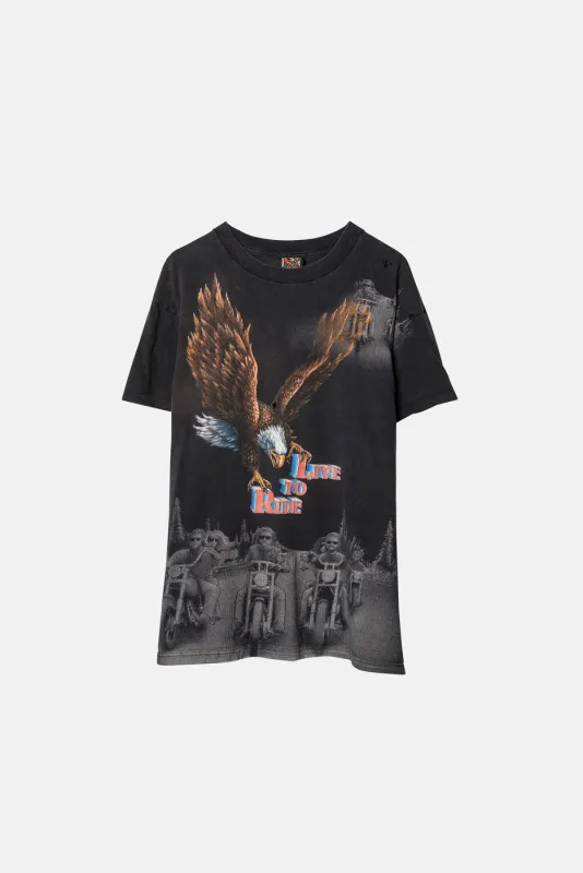 VINTAGE LIVE TO RIDE sold by Elwood Clothing