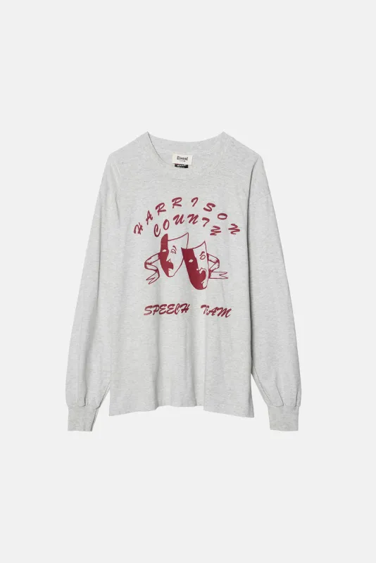 VINTAGE HARRISON COUNTY L/S TEE sold by Elwood Clothing