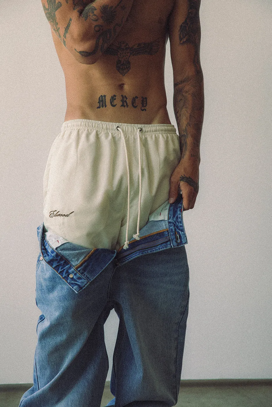 OLYMPIC NYLON SHORT sold by Elwood Clothing product image thumbnail 3
