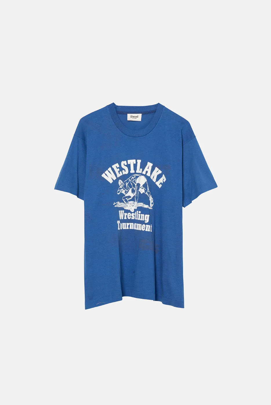 VINTAGE WESTLAKE WRESTLING TEE sold by Elwood Clothing