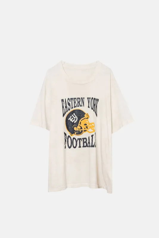 VINTAGE EASTERN YORK FOOTBALL TEE sold by Elwood Clothing