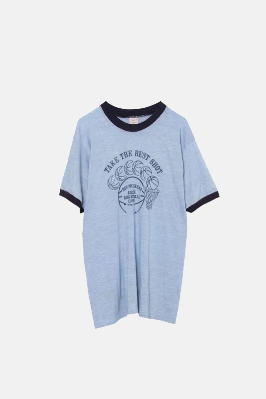 VINTAGE BEST SHOT RINGER TEE sold by Elwood Clothing