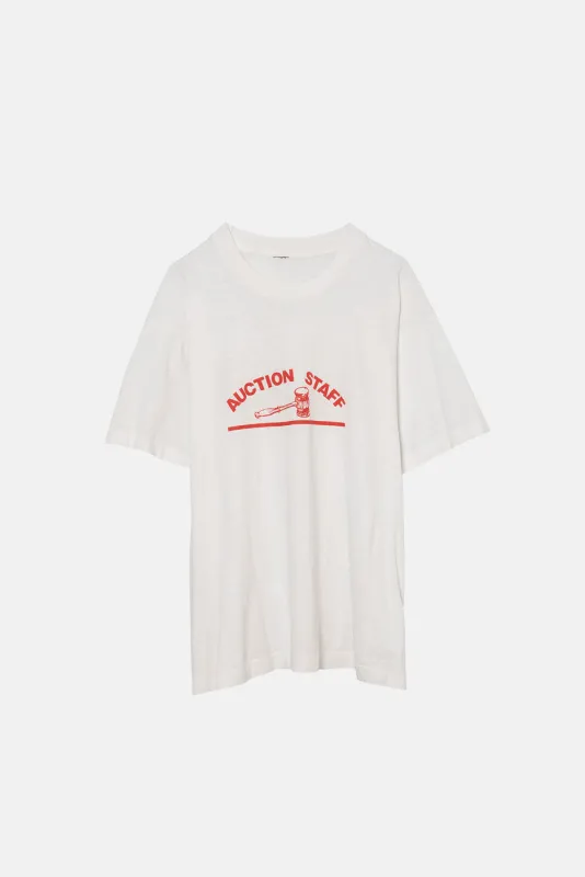 VINTAGE AUCTION STAFF TEE sold by Elwood Clothing
