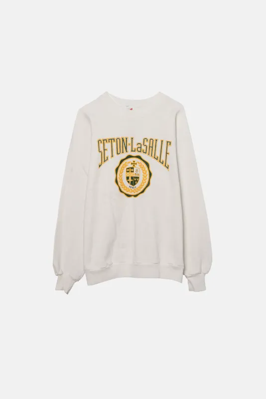 VINTAGE SETON LA SALLE CREWNECK sold by Elwood Clothing
