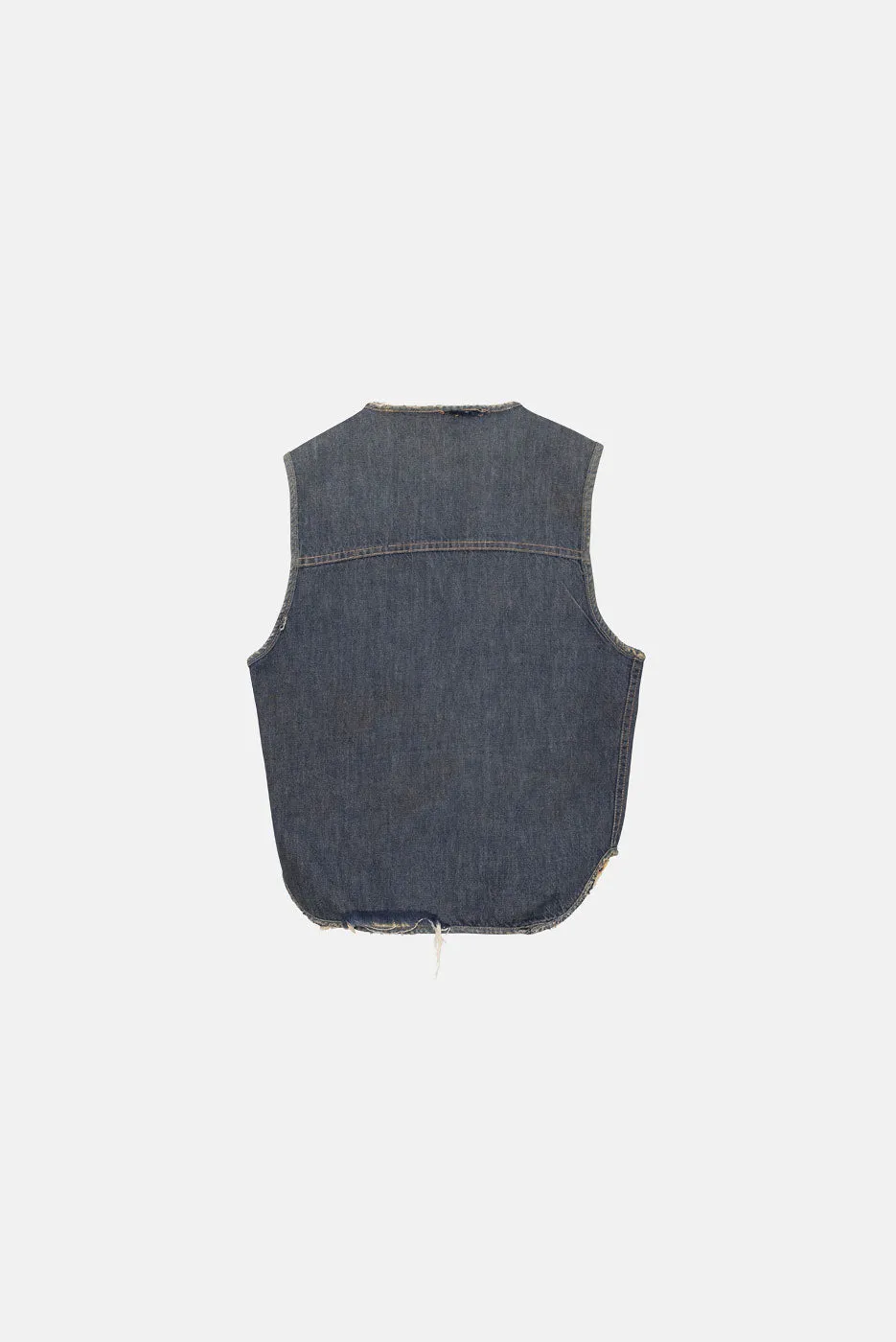 VINTAGE ROEBUCKS DENIM VEST sold by Elwood Clothing product image thumbnail 2