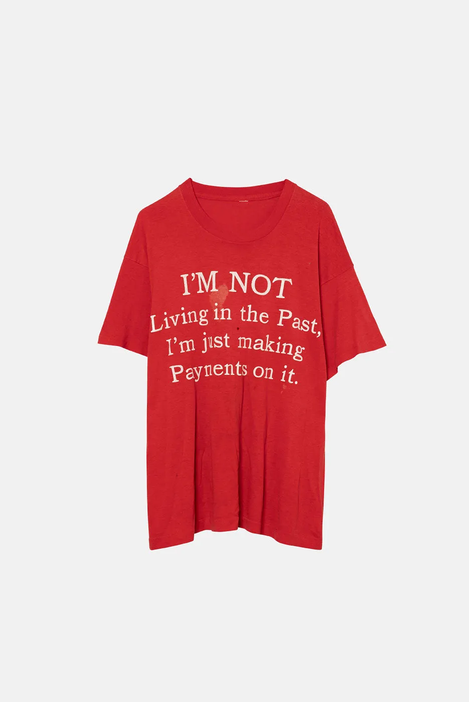 VINTAGE LIVING IN THE PAST TEE sold by Elwood Clothing