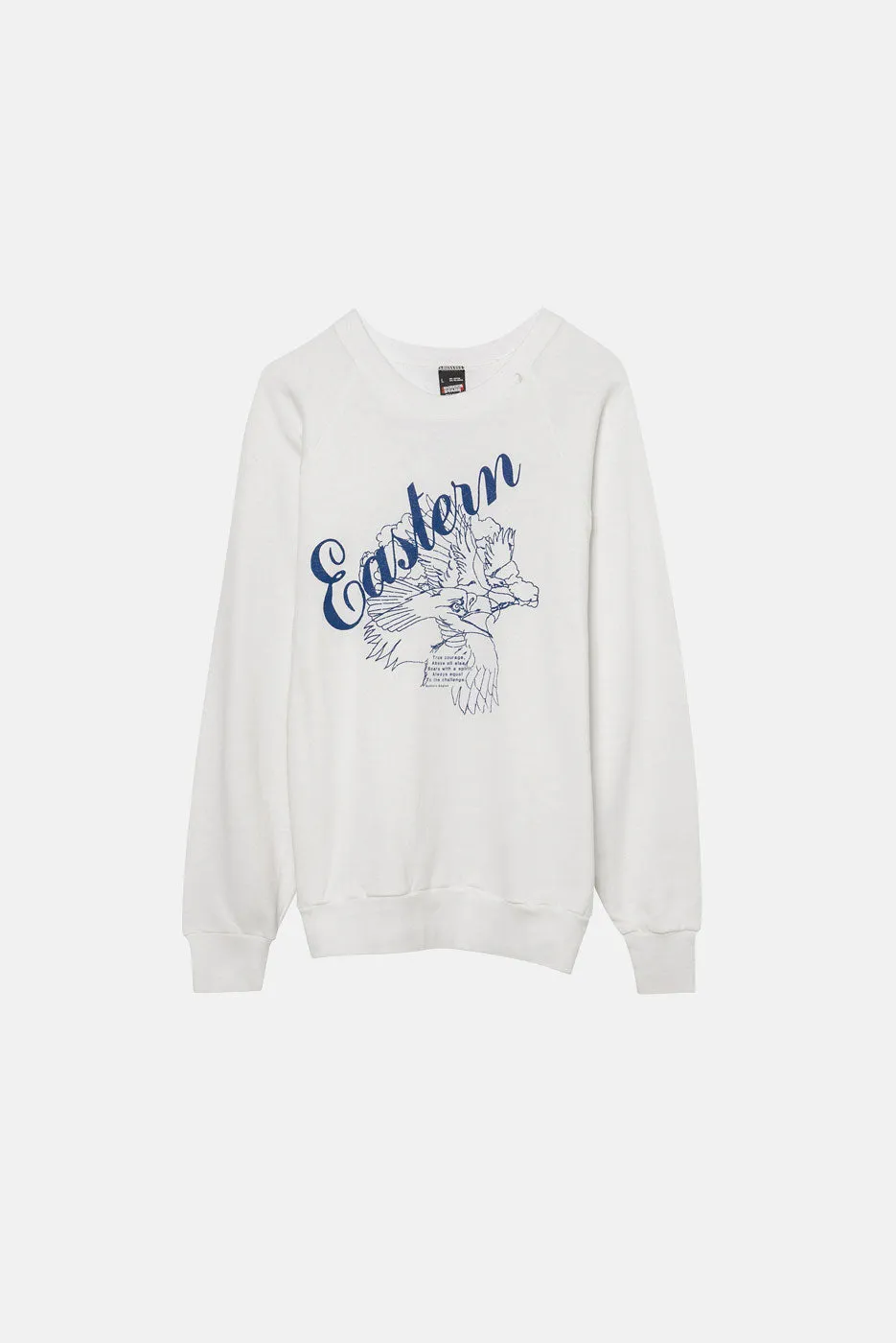 VINTAGE EASTERN EAGLES CREWNECK sold by Elwood Clothing