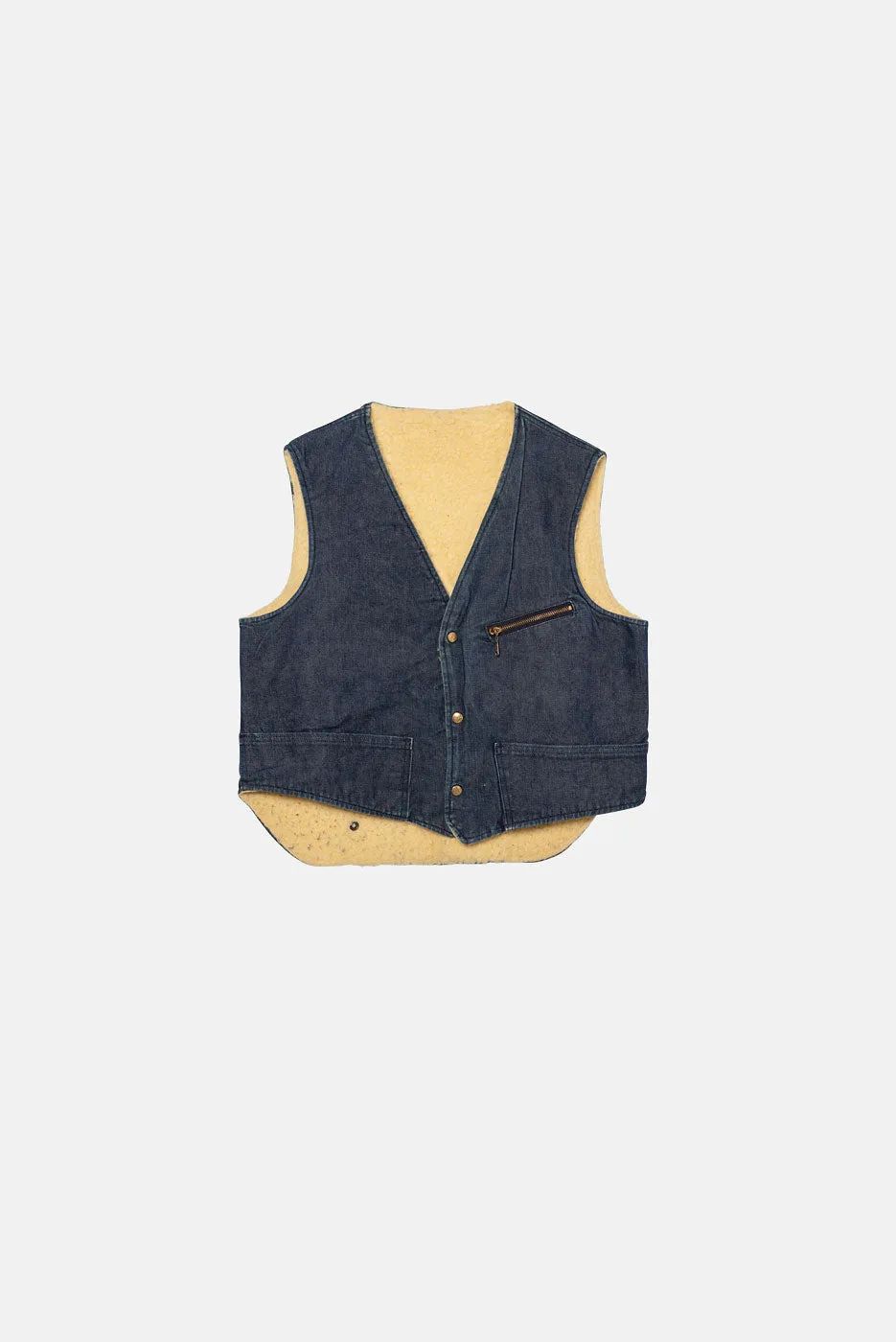 VINTAGE CARTERS DENIM VEST sold by Elwood Clothing