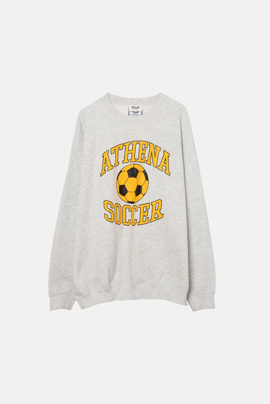 VINTAGE ATHENA SOCCER CREWNECK sold by Elwood Clothing
