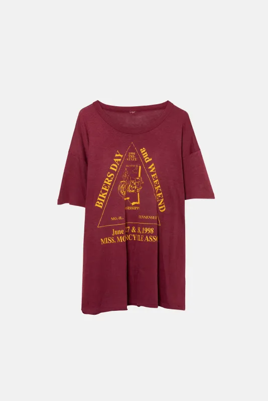 VINTAGE 98' BIKERS DAY TEE sold by Elwood Clothing