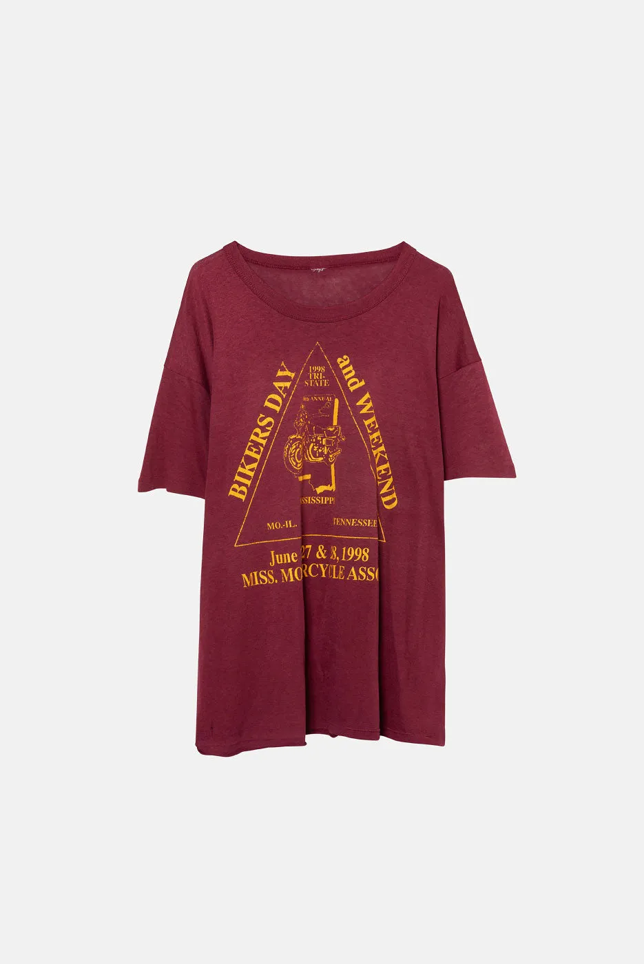 VINTAGE 98' BIKERS DAY TEE sold by Elwood Clothing