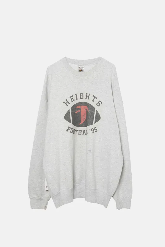 VINTAGE 95' HEIGHTS FOOTBALL CREWNECK sold by Elwood Clothing