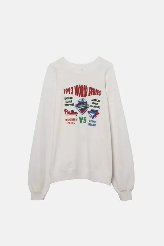 VINTAGE 93' WORLD SERIES CREWNECK sold by Elwood Clothing