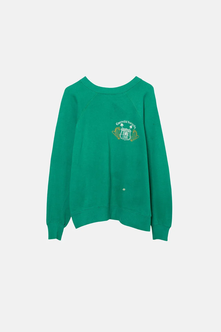 VINTAGE 85' EMERALD SOCCER CREWNECK sold by Elwood Clothing