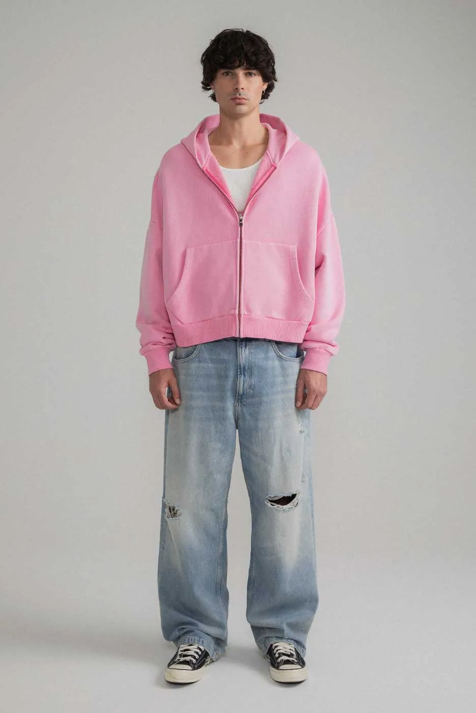 ZIP RECTANGLE HOODIE sold by Elwood Clothing product image thumbnail 3