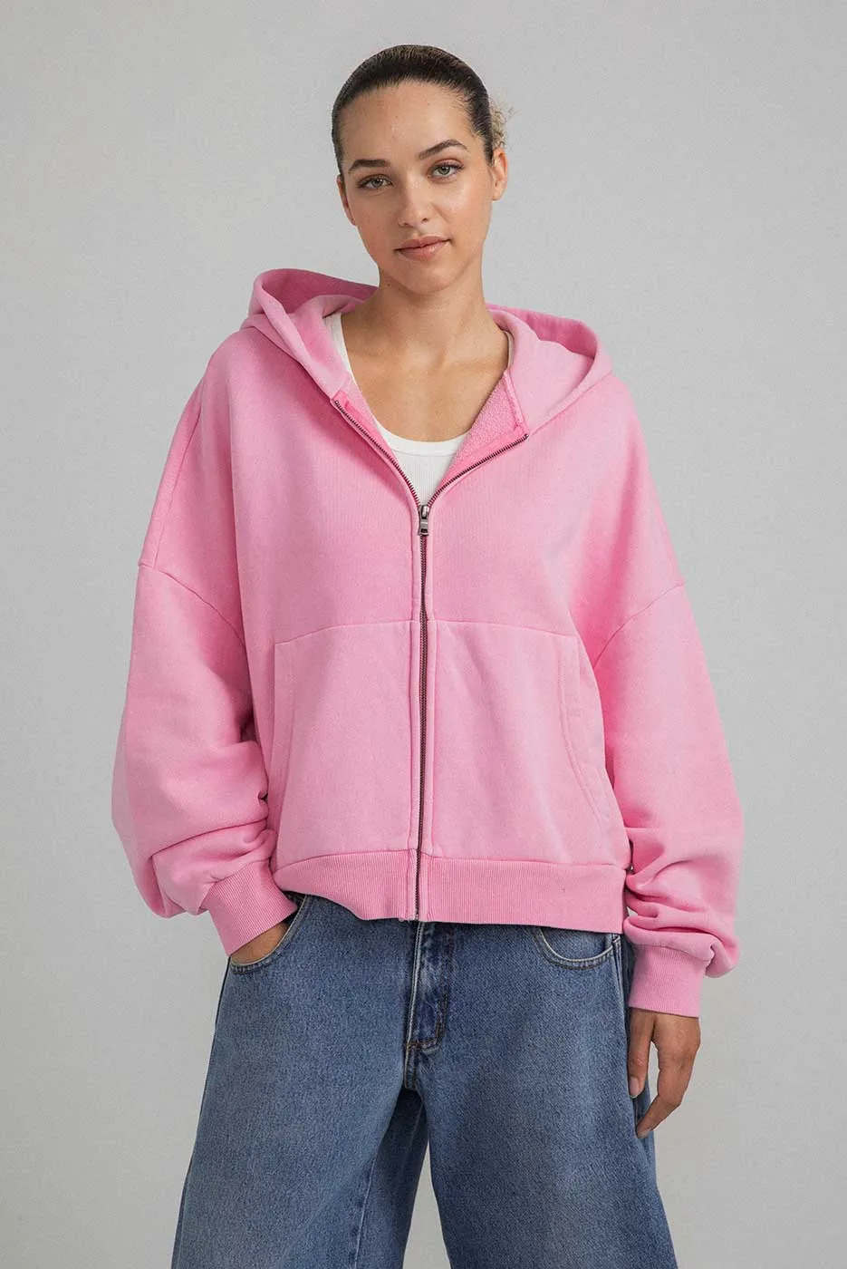 ZIP RECTANGLE HOODIE sold by Elwood Clothing product image thumbnail 4