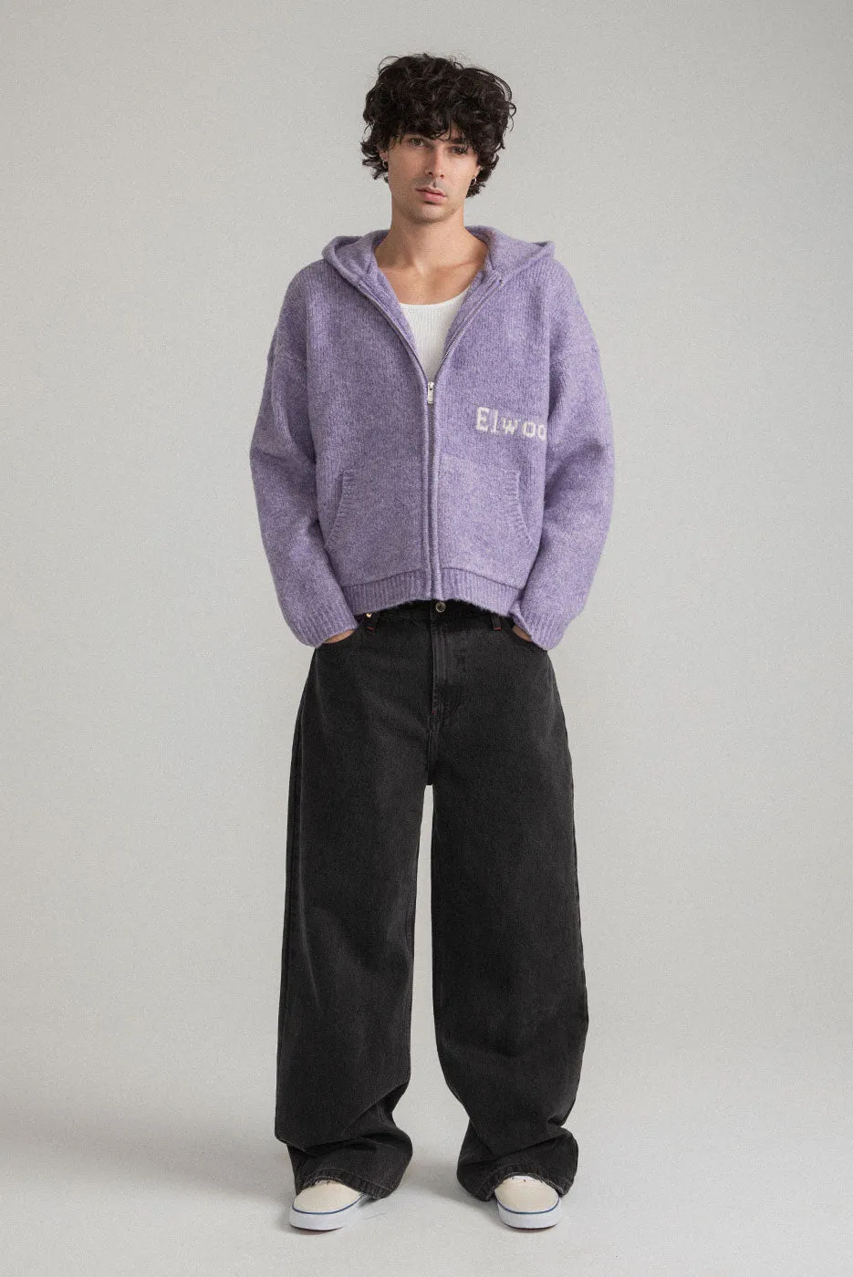 KNIT ZIP SWEATER sold by Elwood Clothing product image thumbnail 3