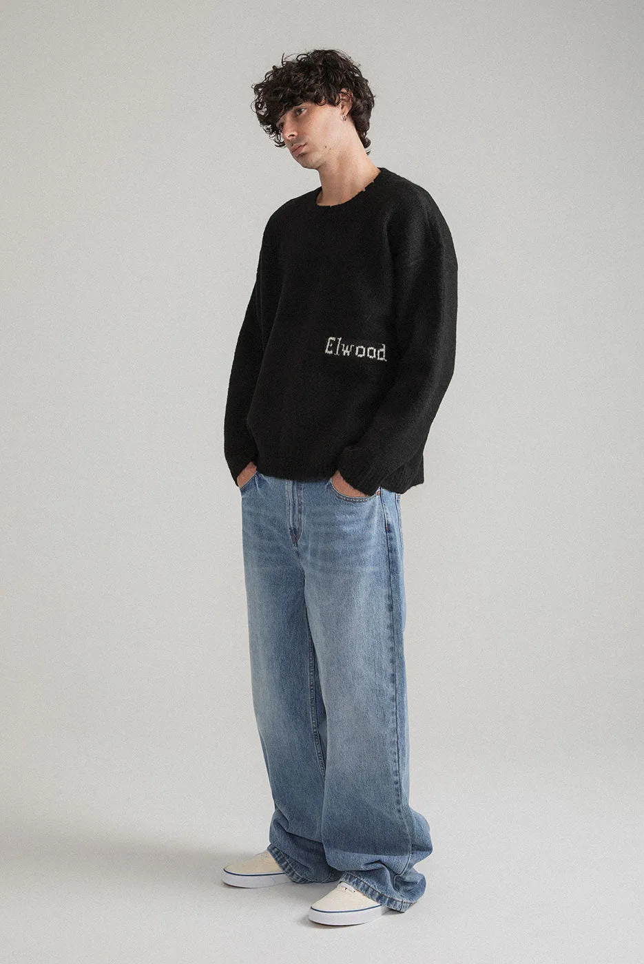 KNIT CREWNECK SWEATER sold by Elwood Clothing product image thumbnail 5
