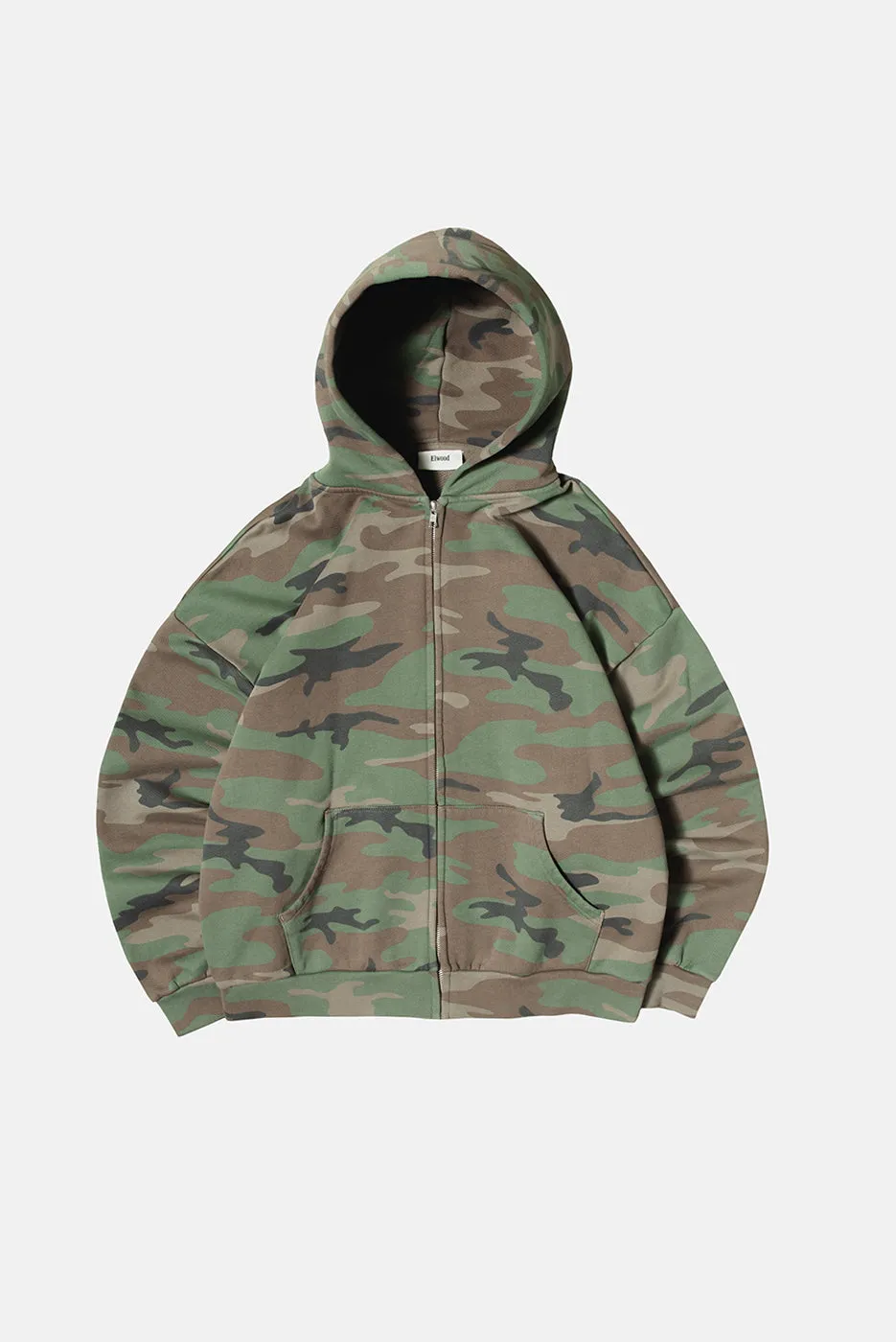 CAMO ZIP HOODIE sold by Elwood Clothing