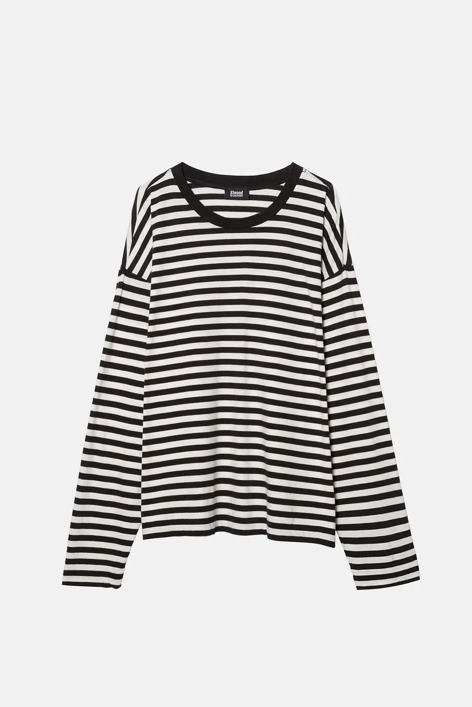 EVERYDAY STRIPED LONG SLEEVE TEE sold by Elwood Clothing