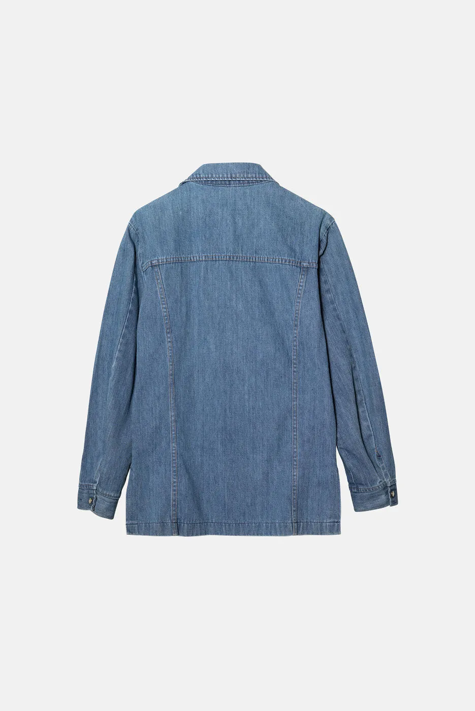 VINTAGE WRANGLER DENIM SHIRT sold by Elwood Clothing product image thumbnail 2