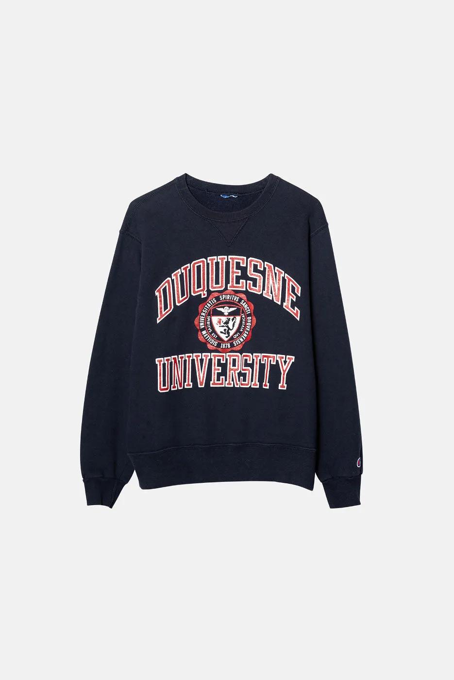 VINTAGE DUQUESNE CREWNECK sold by Elwood Clothing