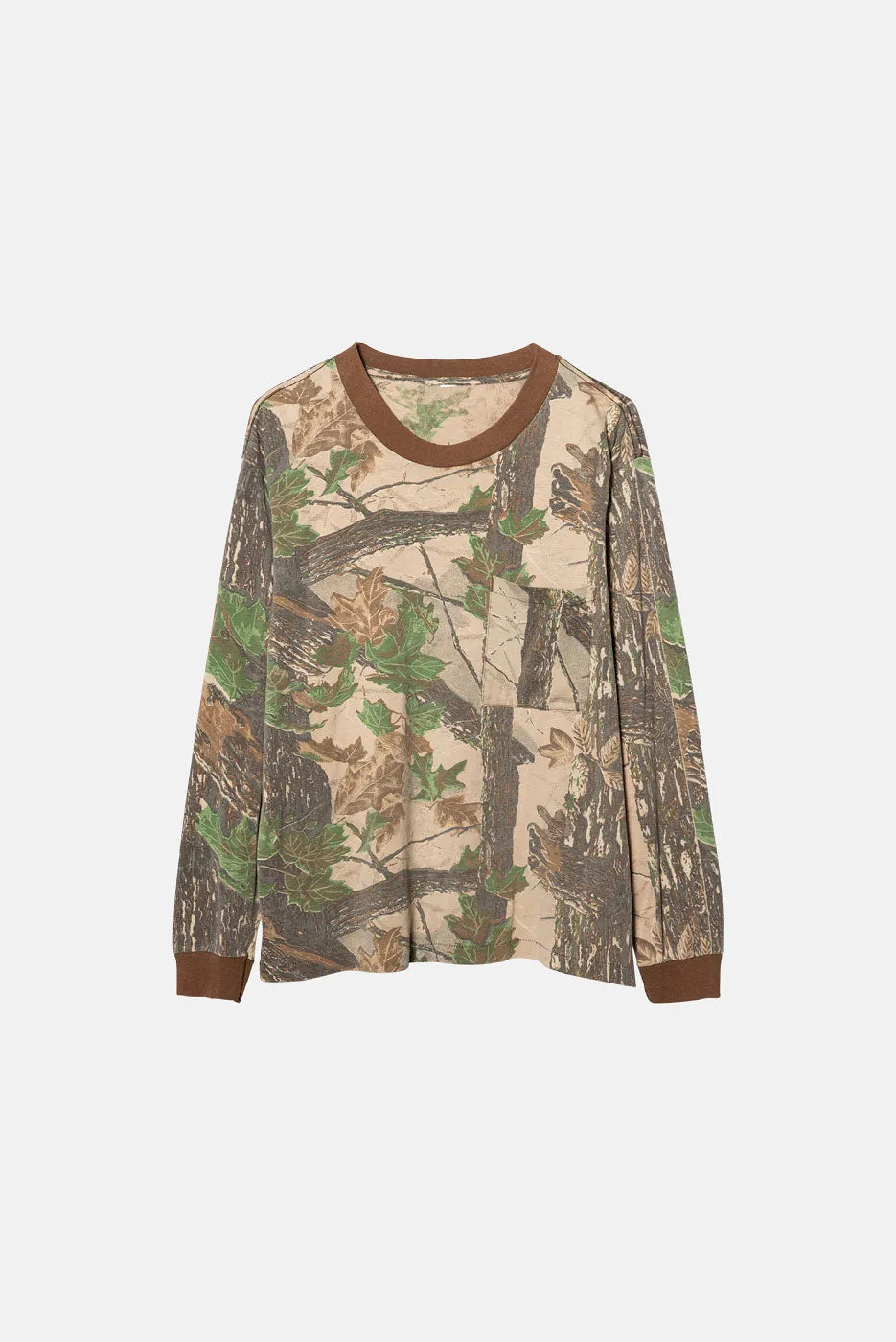 VINTAGE REAL TREE L/S TEE - S sold by Elwood Clothing