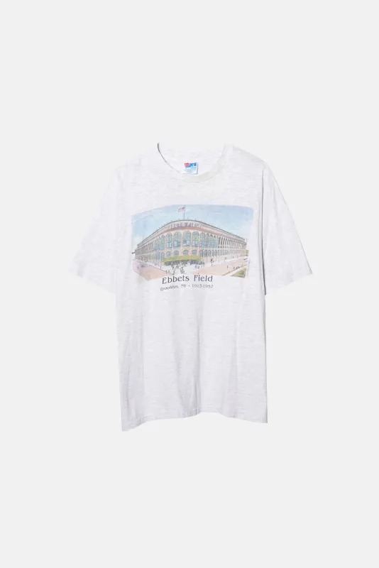 VINTAGE EBBETS FIELD TEE sold by Elwood Clothing