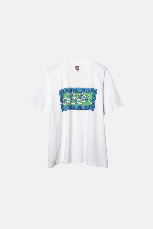 VINTAGE GEORGE MUSE RELAYS TEE sold by Elwood Clothing