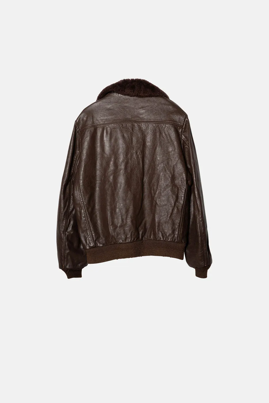 VINTAGE A2 LEATHER FLIGHT JACKET sold by Elwood Clothing product image thumbnail 2