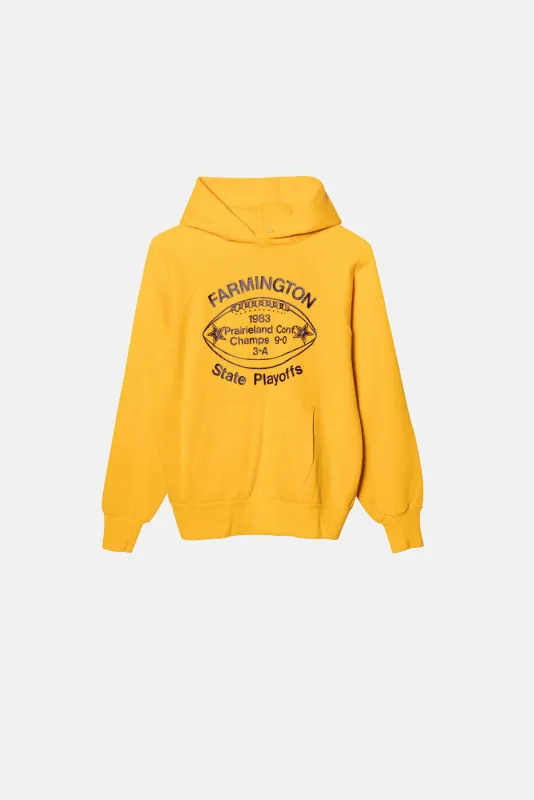 VINTAGE FARMINGTON RAGLAN HOODIE sold by Elwood Clothing