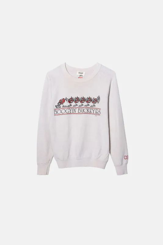 VINTAGE BUCKEYES RAGLAN CREWNECK sold by Elwood Clothing