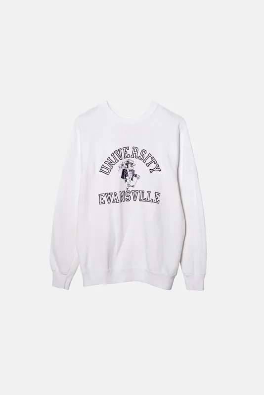 VINTAGE U OF EVANSVILLE CREWNECK sold by Elwood Clothing