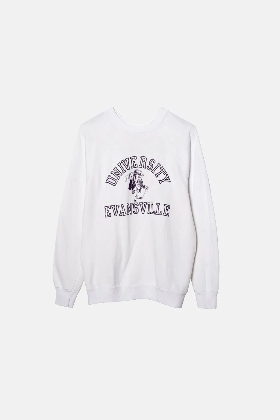 VINTAGE U OF EVANSVILLE CREWNECK sold by Elwood Clothing