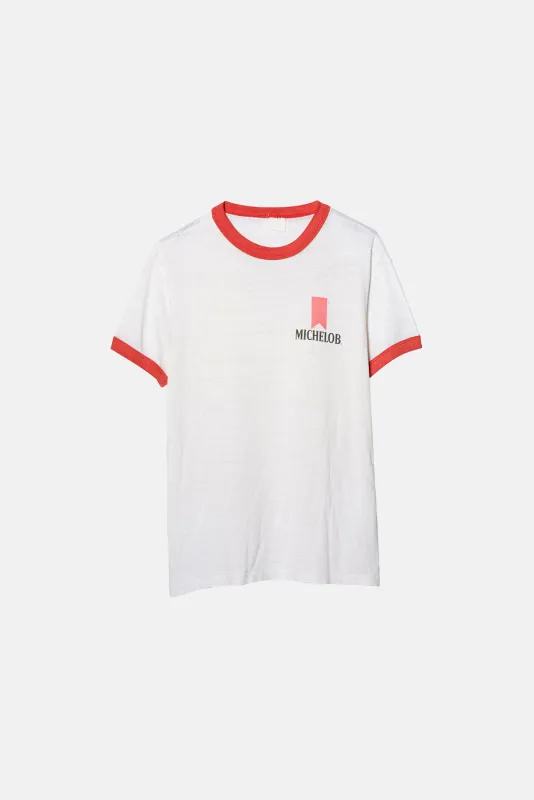 VINTAGE MICHELOB RINGER TEE sold by Elwood Clothing
