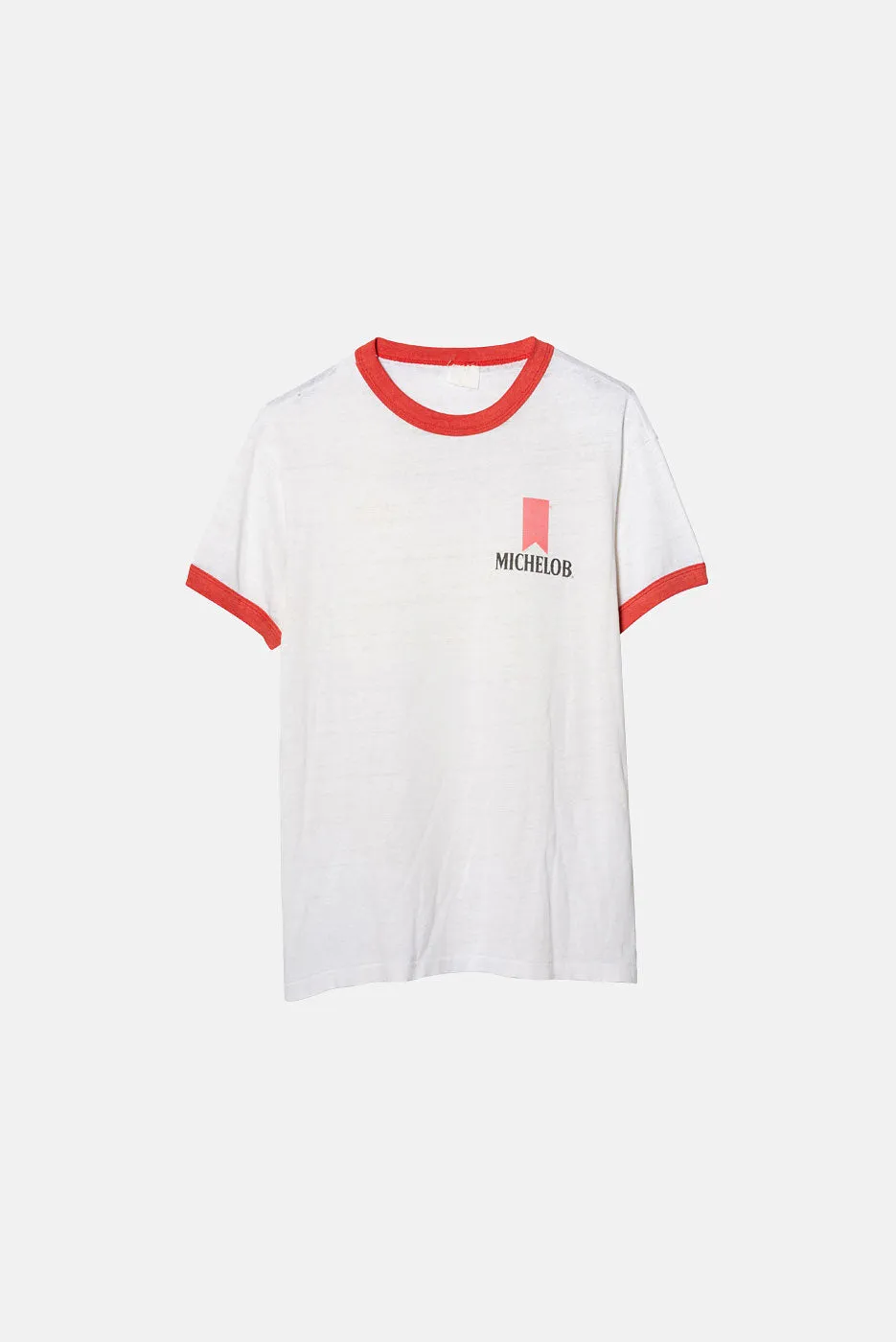 VINTAGE MICHELOB RINGER TEE sold by Elwood Clothing