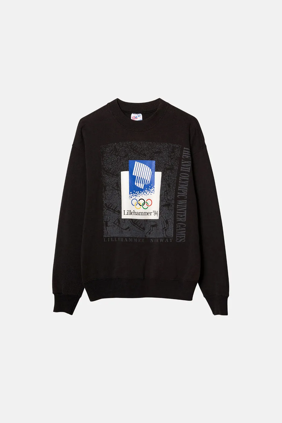 VINTAGE 94' LILLEHAMMER CREWNECK sold by Elwood Clothing