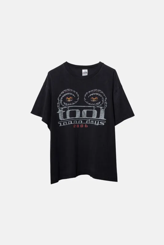VINTAGE 06' TOOL TOUR TEE sold by Elwood Clothing