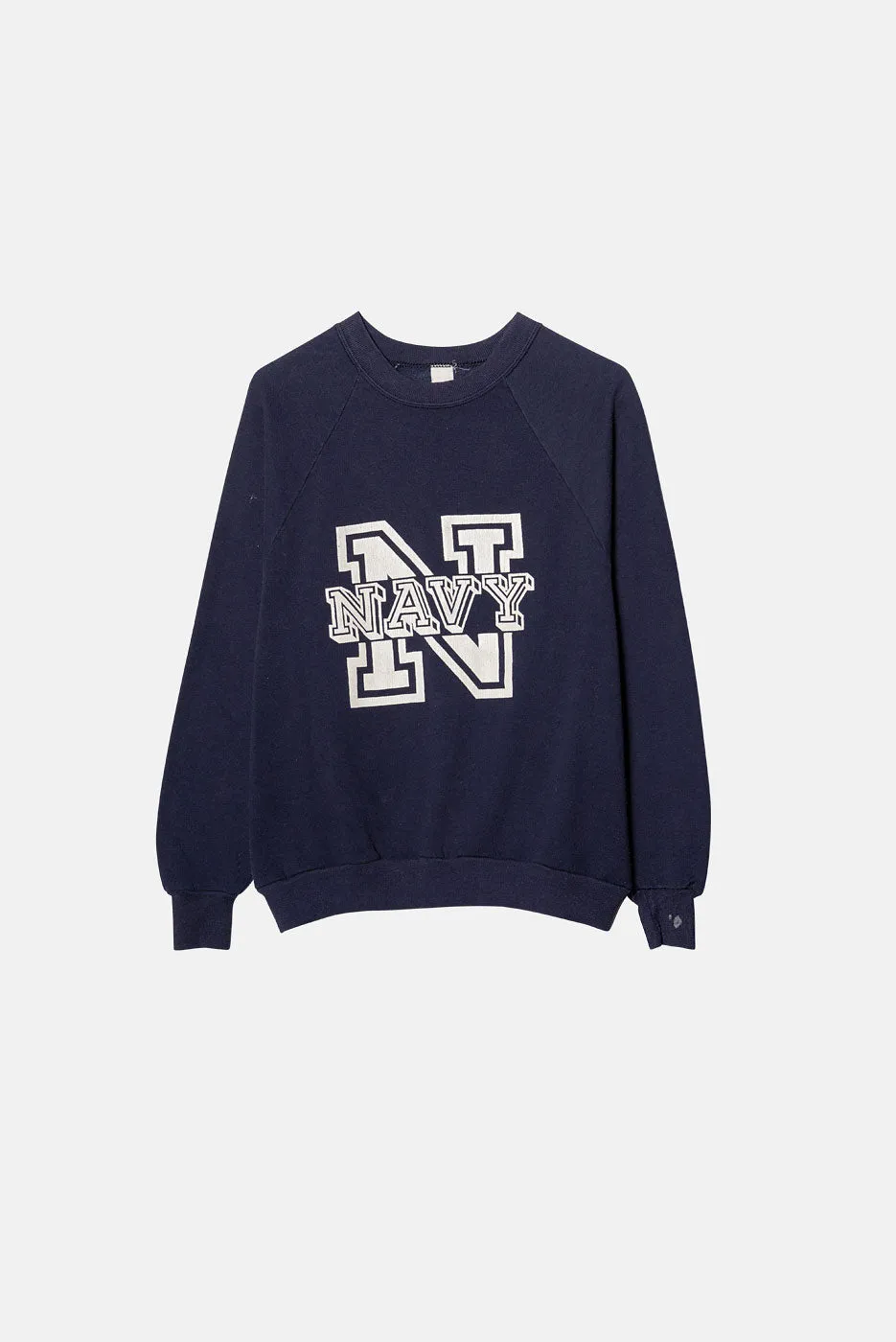 VINTAGE NAVY CREWNECK sold by Elwood Clothing
