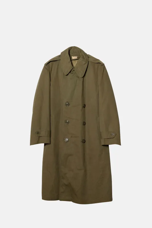 VINTAGE MILITARY TRENCH COAT sold by Elwood Clothing