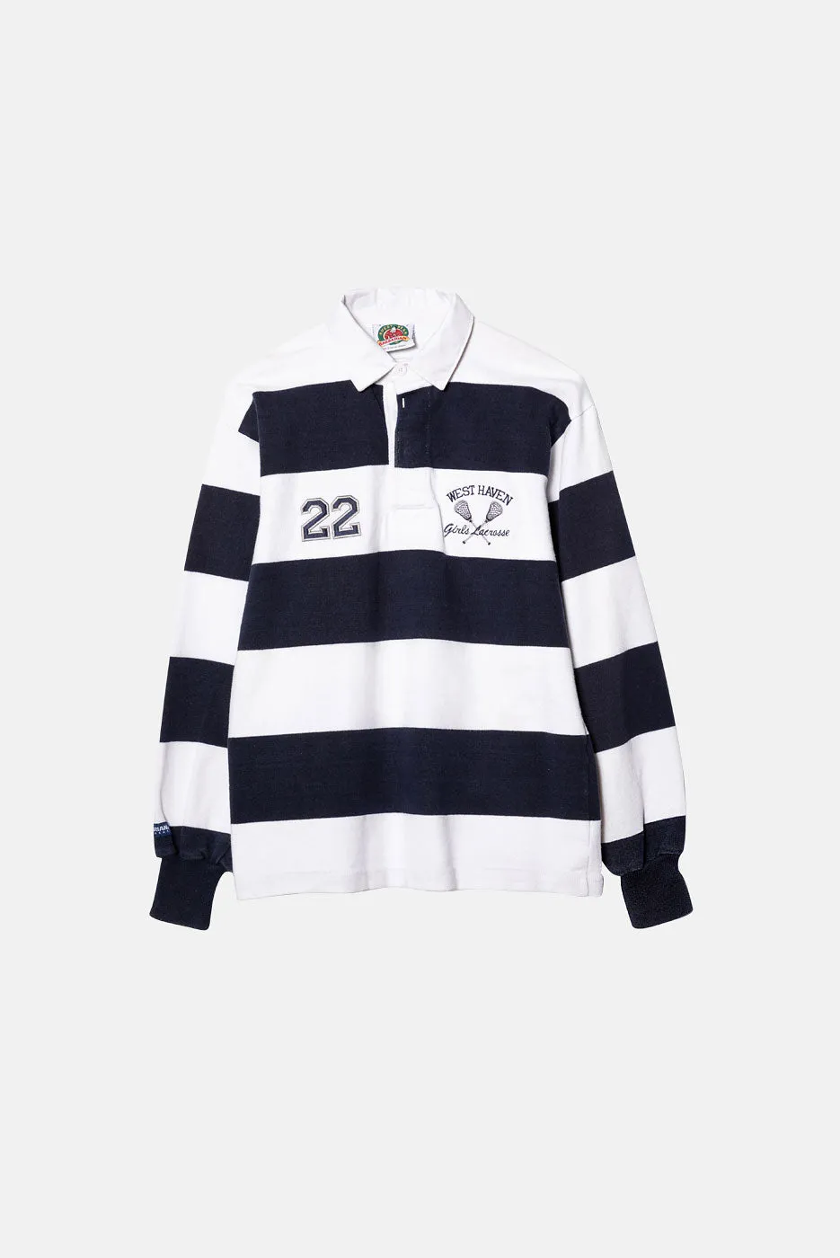 VINTAGE WEST HAVEN RUGBY SHIRT sold by Elwood Clothing