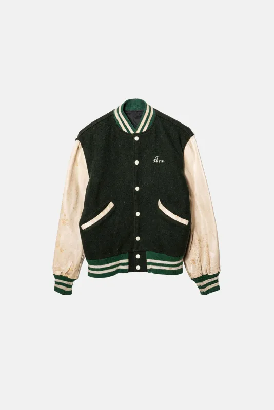 VINTAGE 'ANN' VARSITY JACKET made by Elwood Clothing
