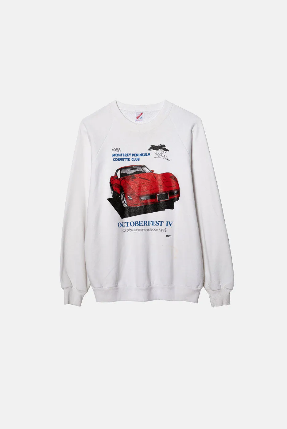 VINTAGE 88' CORVETTE CREWNECK sold by Elwood Clothing