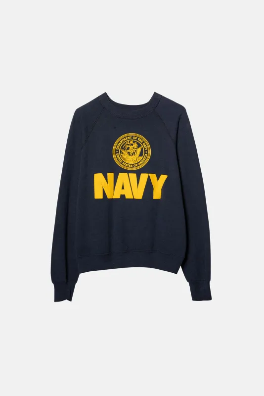 VINTAGE NAVAL CREWNECK sold by Elwood Clothing